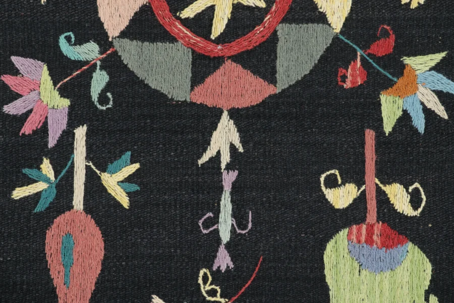 Modern Classic Suzani Kilim