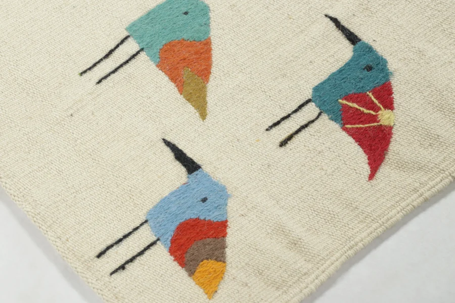 Modern Classic Suzani Kilim Runner