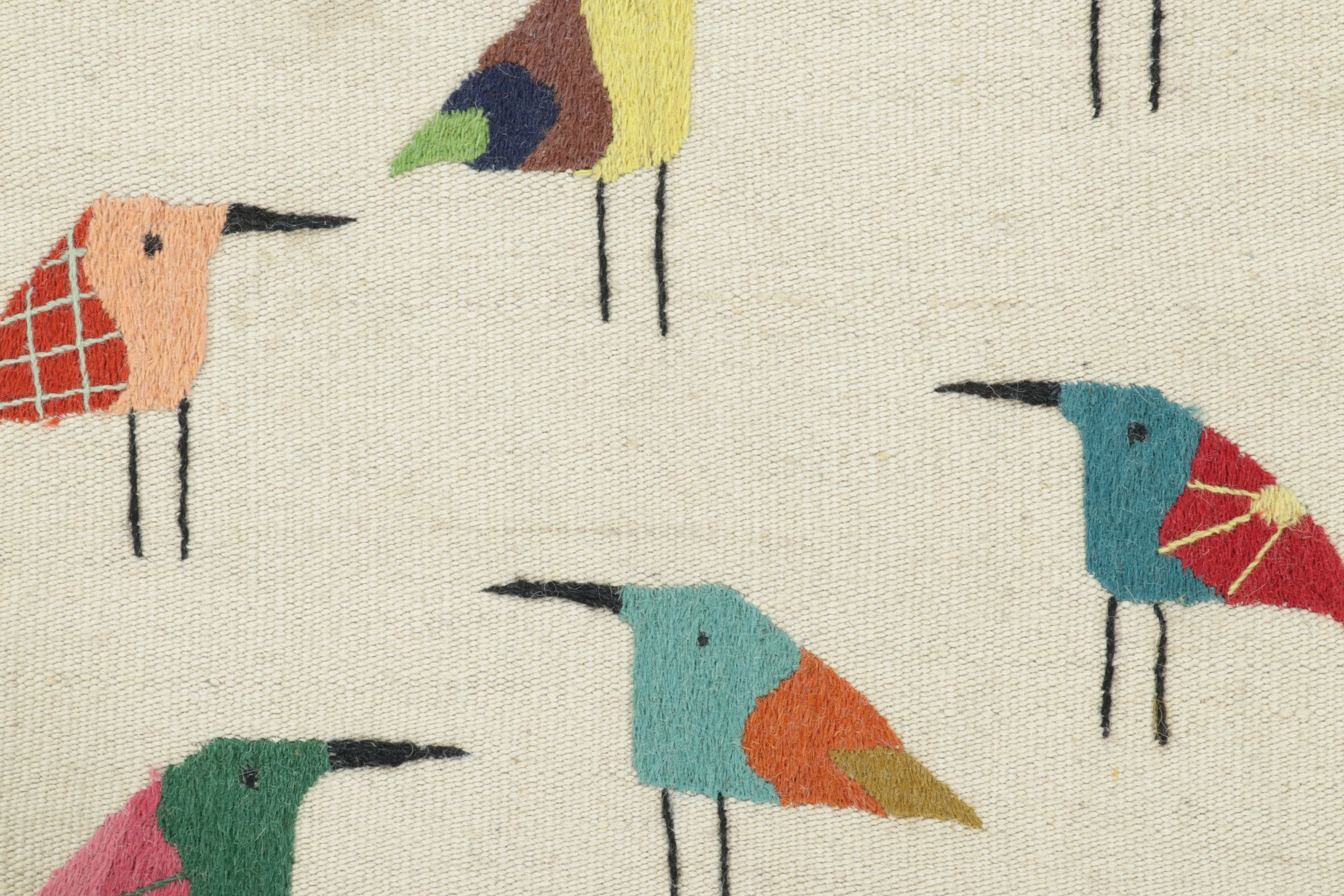 Modern Classic Suzani Kilim Runner