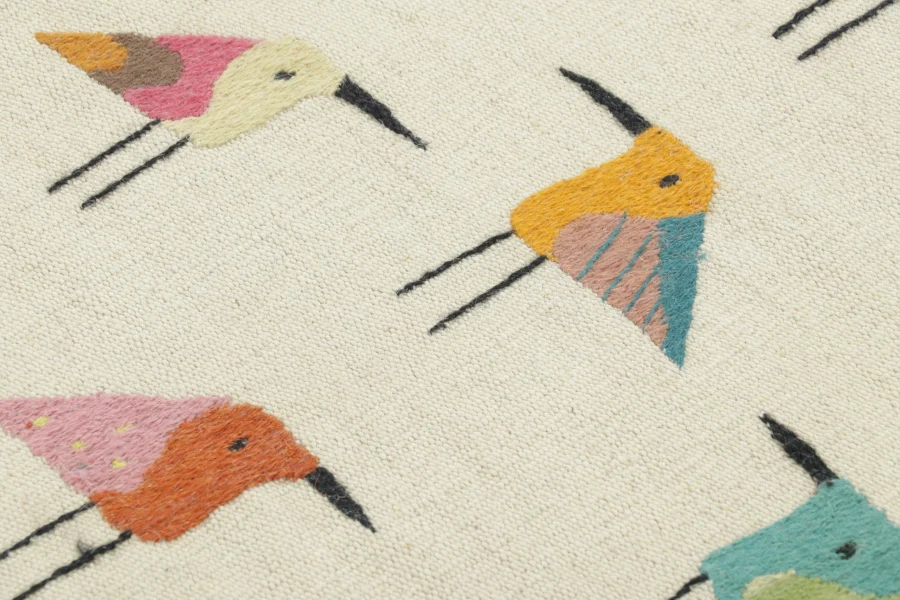Modern Classic Suzani Kilim Runner