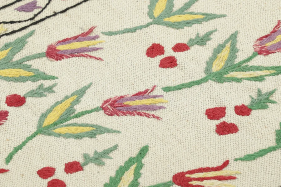 Modern Classic Suzani Kilim Runner