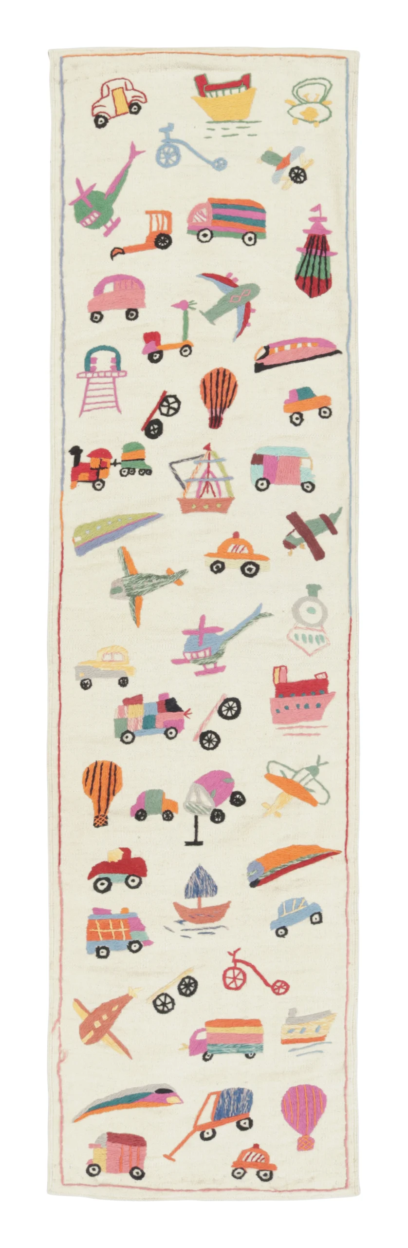 Modern Classic Suzani Kilim Runner
