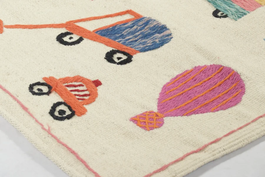 Modern Classic Suzani Kilim Runner