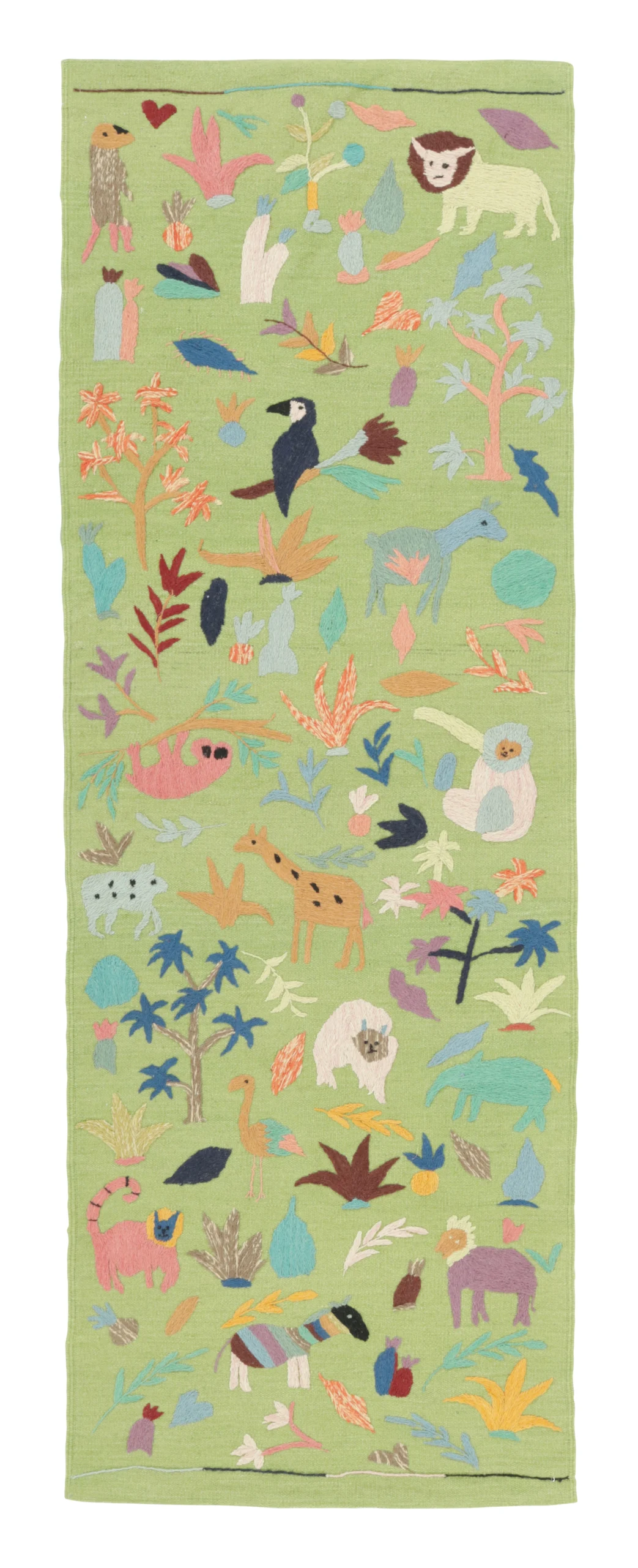 Modern Classic Suzani Kilim Runner
