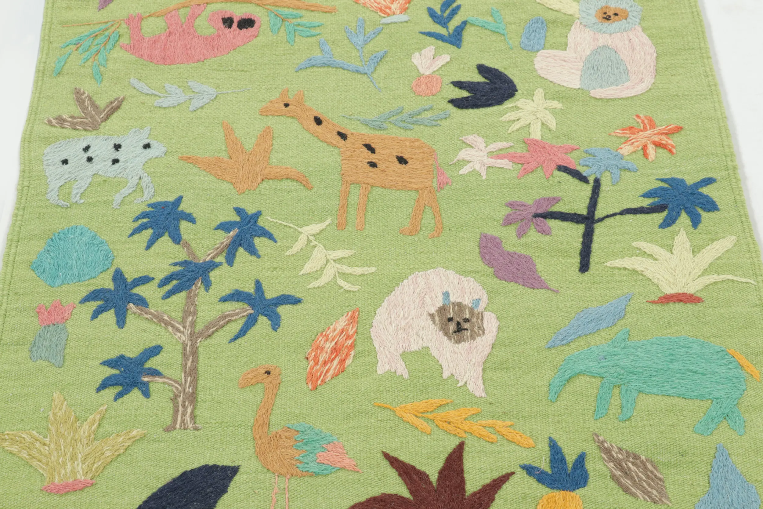 Modern Classic Suzani Kilim Runner