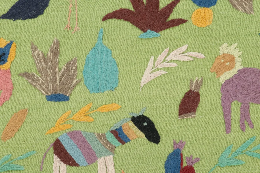 Modern Classic Suzani Kilim Runner