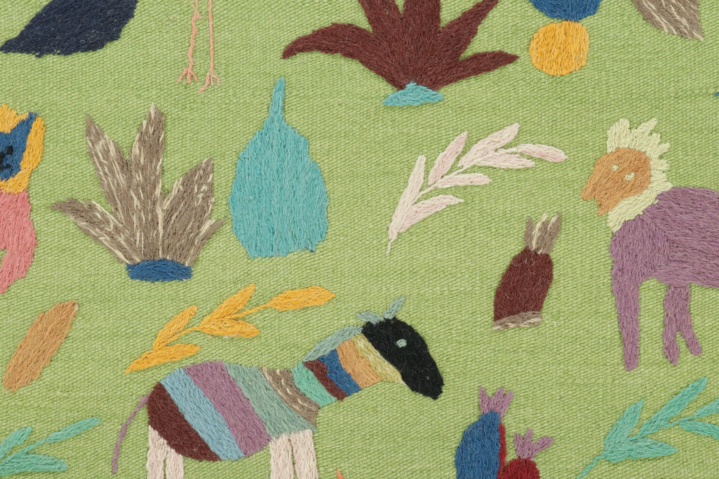 Modern Classic Suzani Kilim Runner