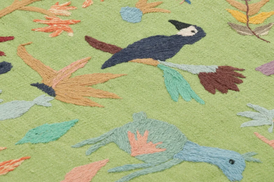 Modern Classic Suzani Kilim Runner