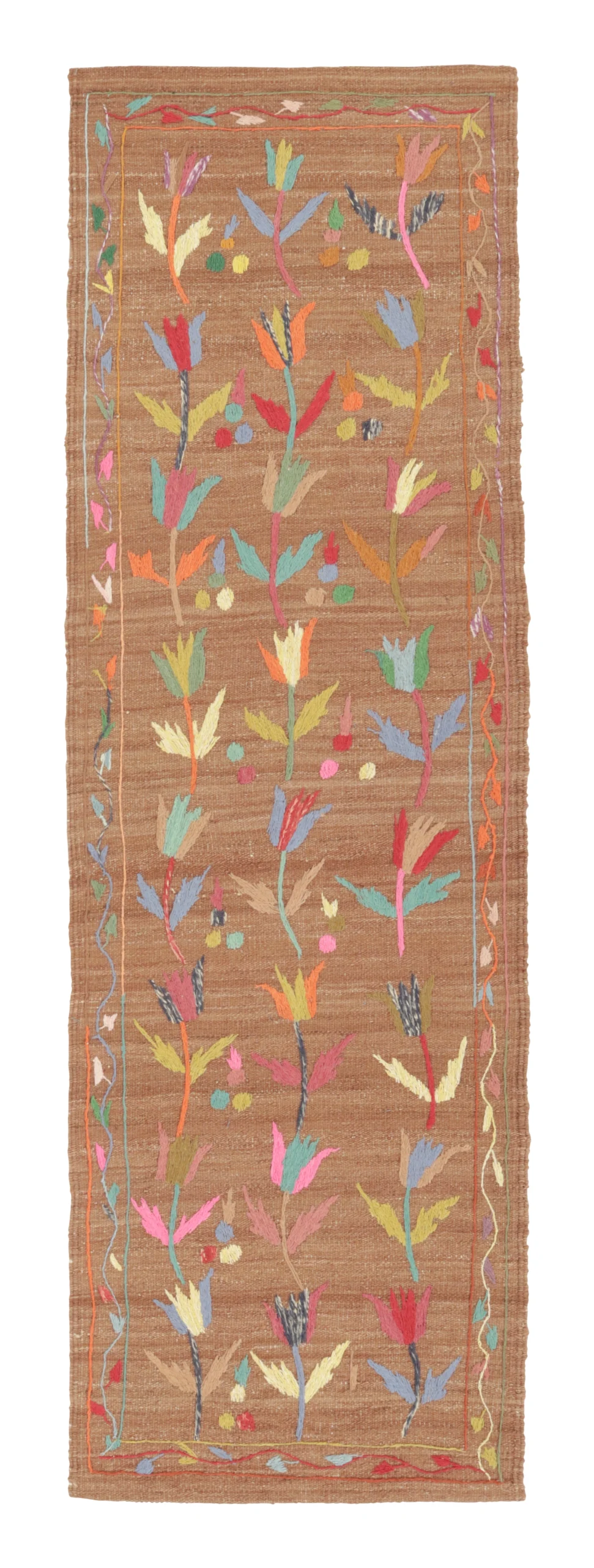 Modern Classic Suzani Kilim Runner