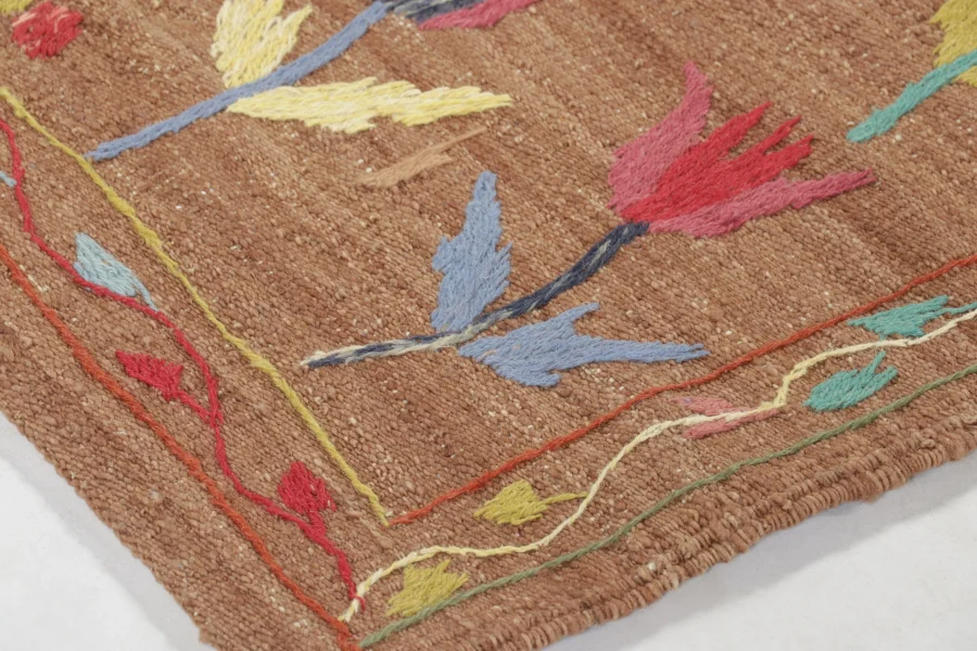 Modern Classic Suzani Kilim Runner