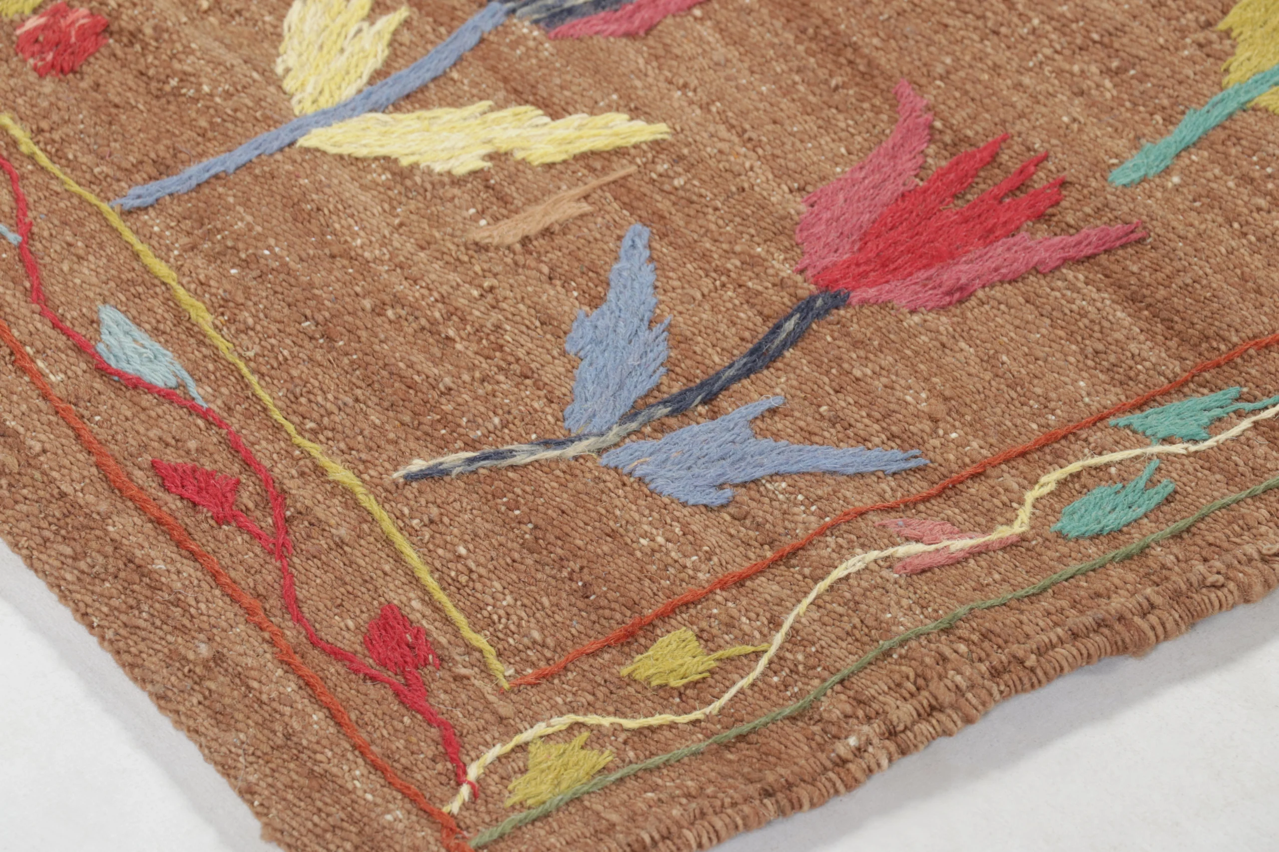 Modern Classic Suzani Kilim Runner