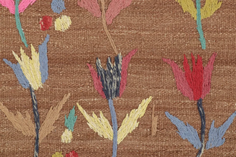 Modern Classic Suzani Kilim Runner