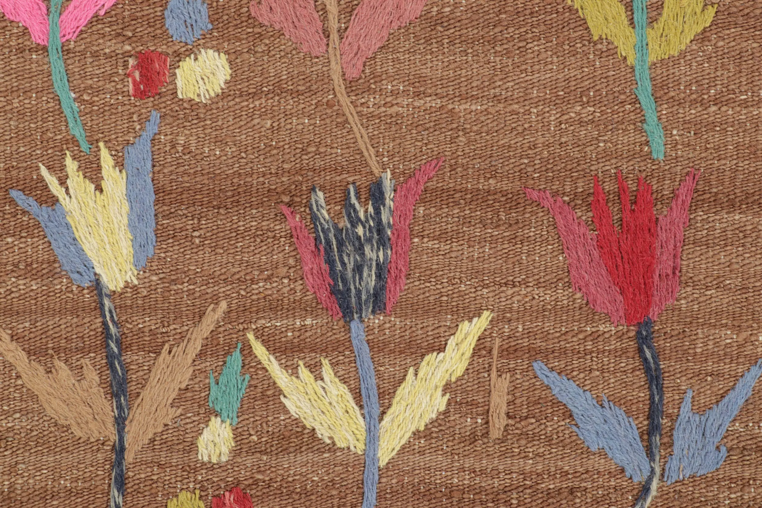 Modern Classic Suzani Kilim Runner