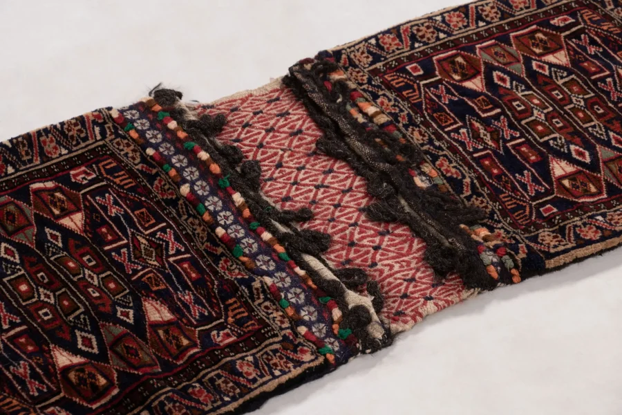 Antique Saddle Bag Runner Rug