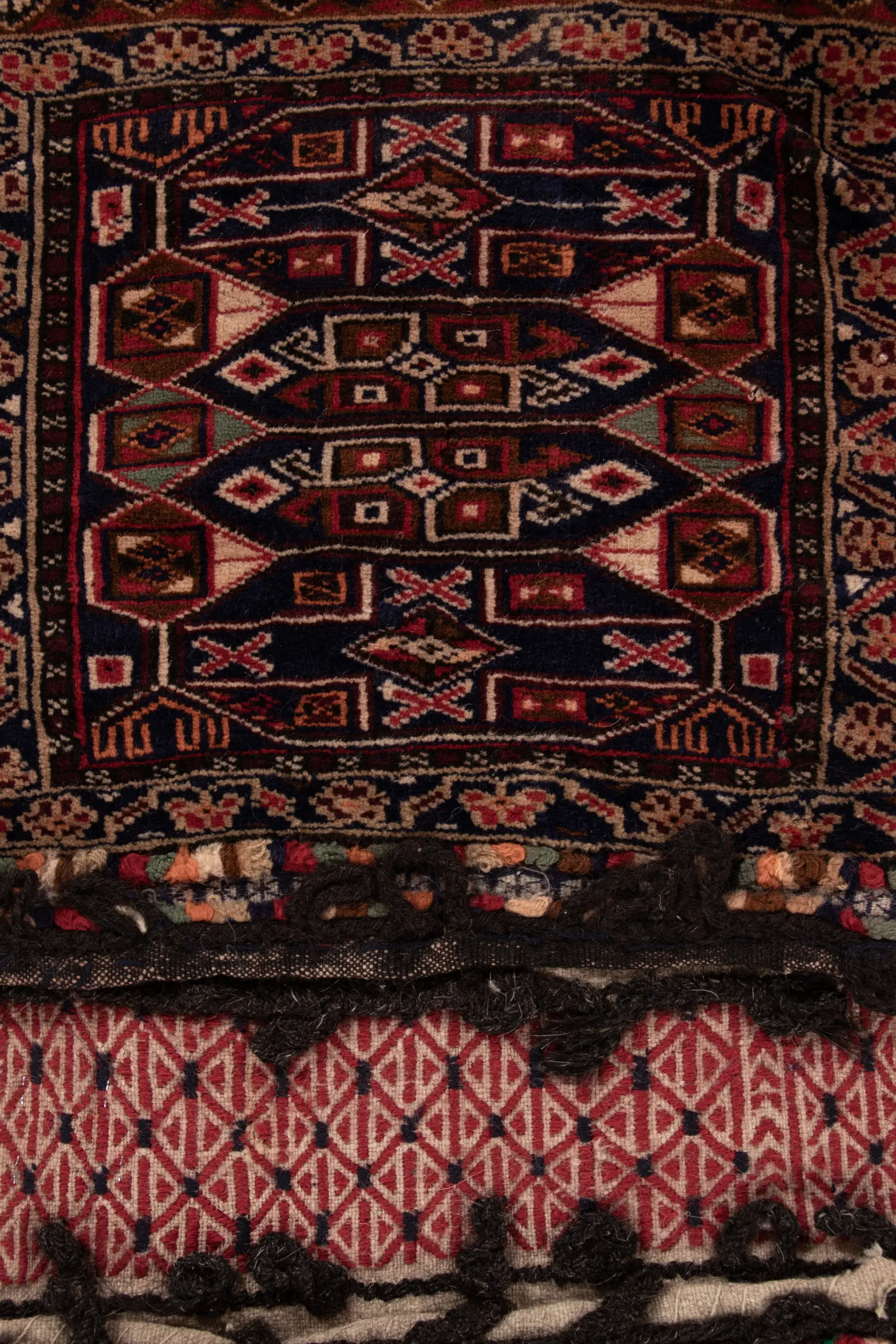 Antique Saddle Bag Runner Rug