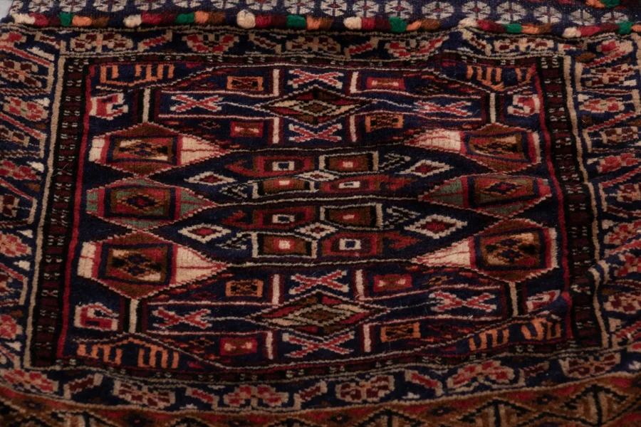 Antique Saddle Bag Runner Rug
