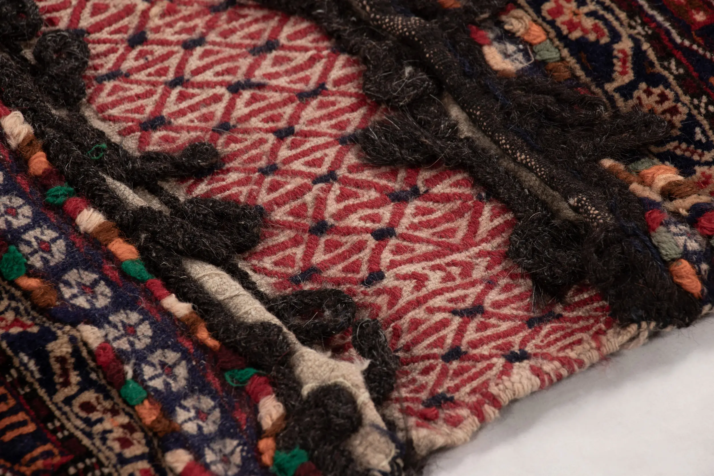 Antique Saddle Bag Runner Rug