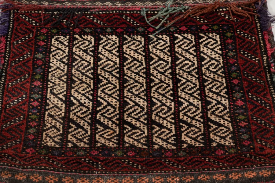 Antique Saddle Bag Runner Rug