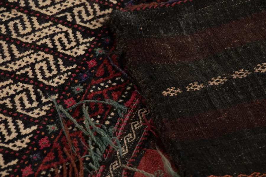 Antique Saddle Bag Runner Rug