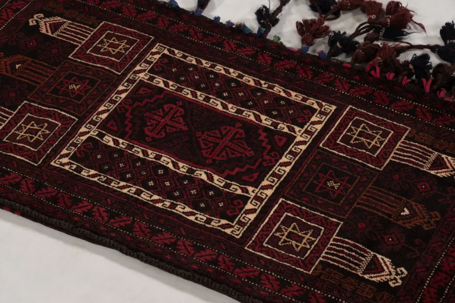Antique Saddle Bag Runner Rug