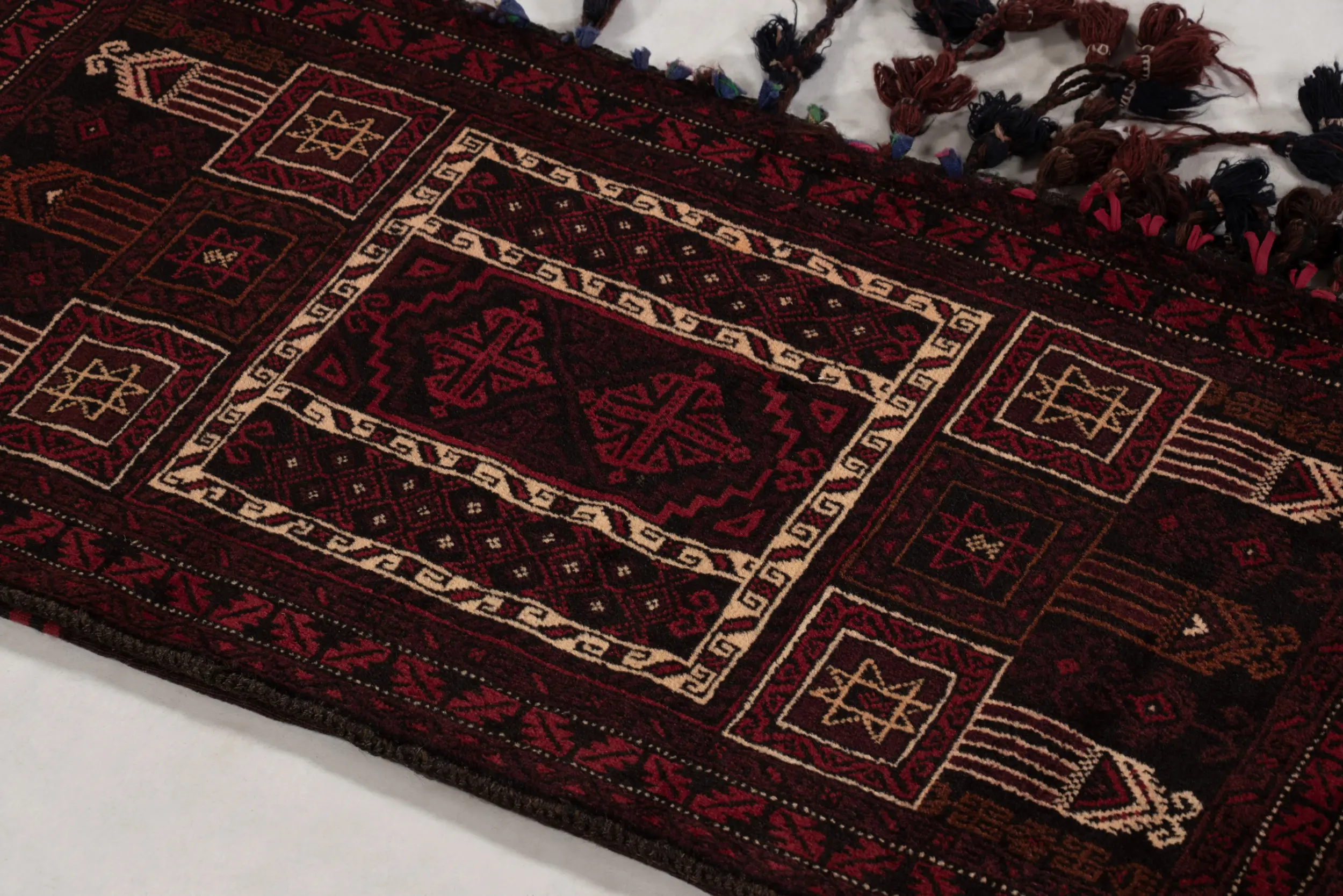Antique Saddle Bag Runner Rug