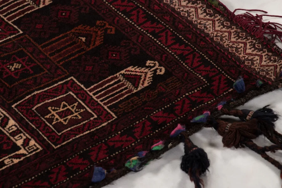 Antique Saddle Bag Runner Rug