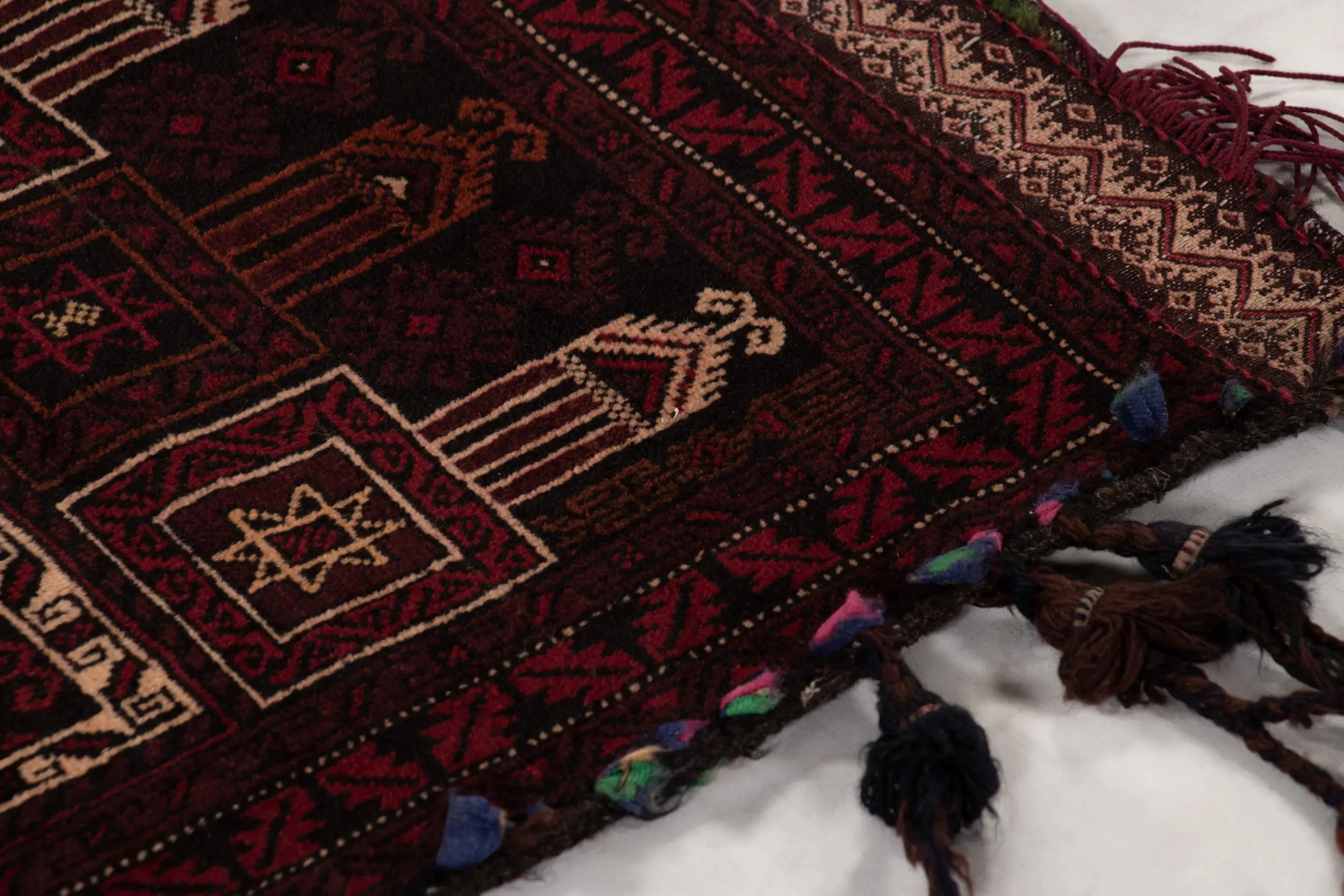 Antique Saddle Bag Runner Rug