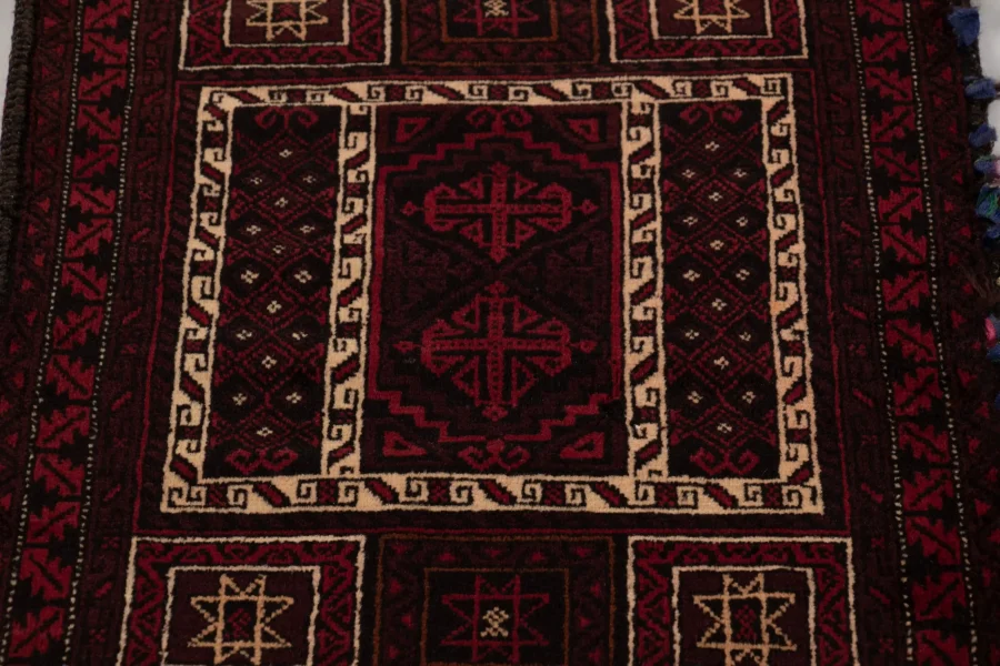 Antique Saddle Bag Runner Rug