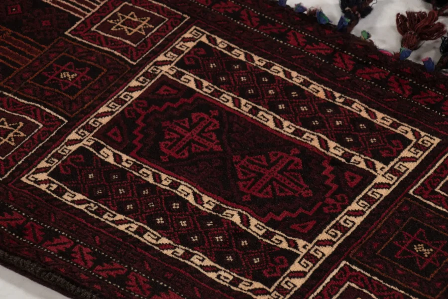 Antique Saddle Bag Runner Rug