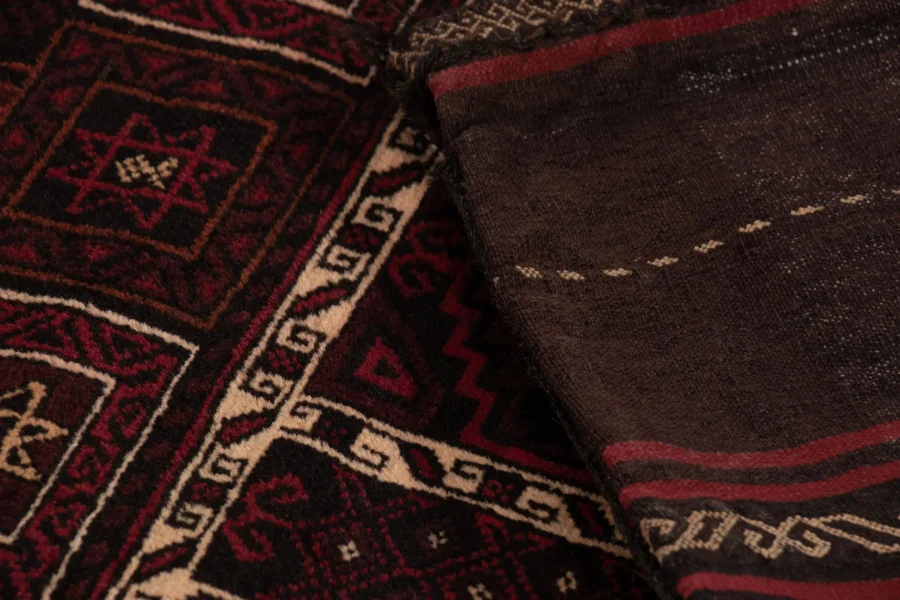 Antique Saddle Bag Runner Rug