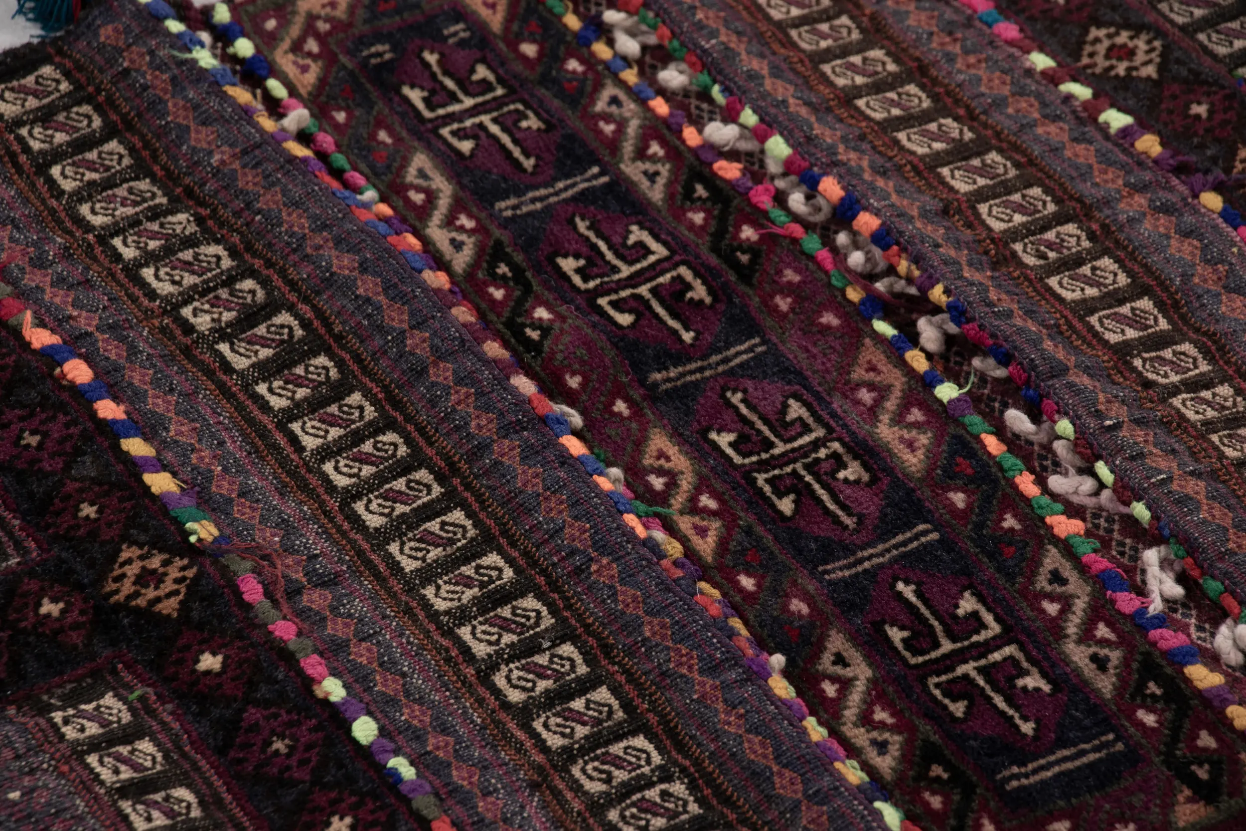 Antique Balisht Runner Rug