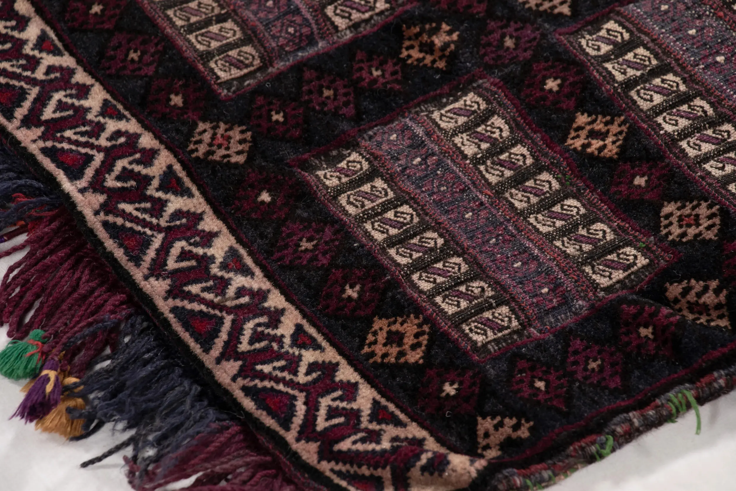 Antique Balisht Runner Rug