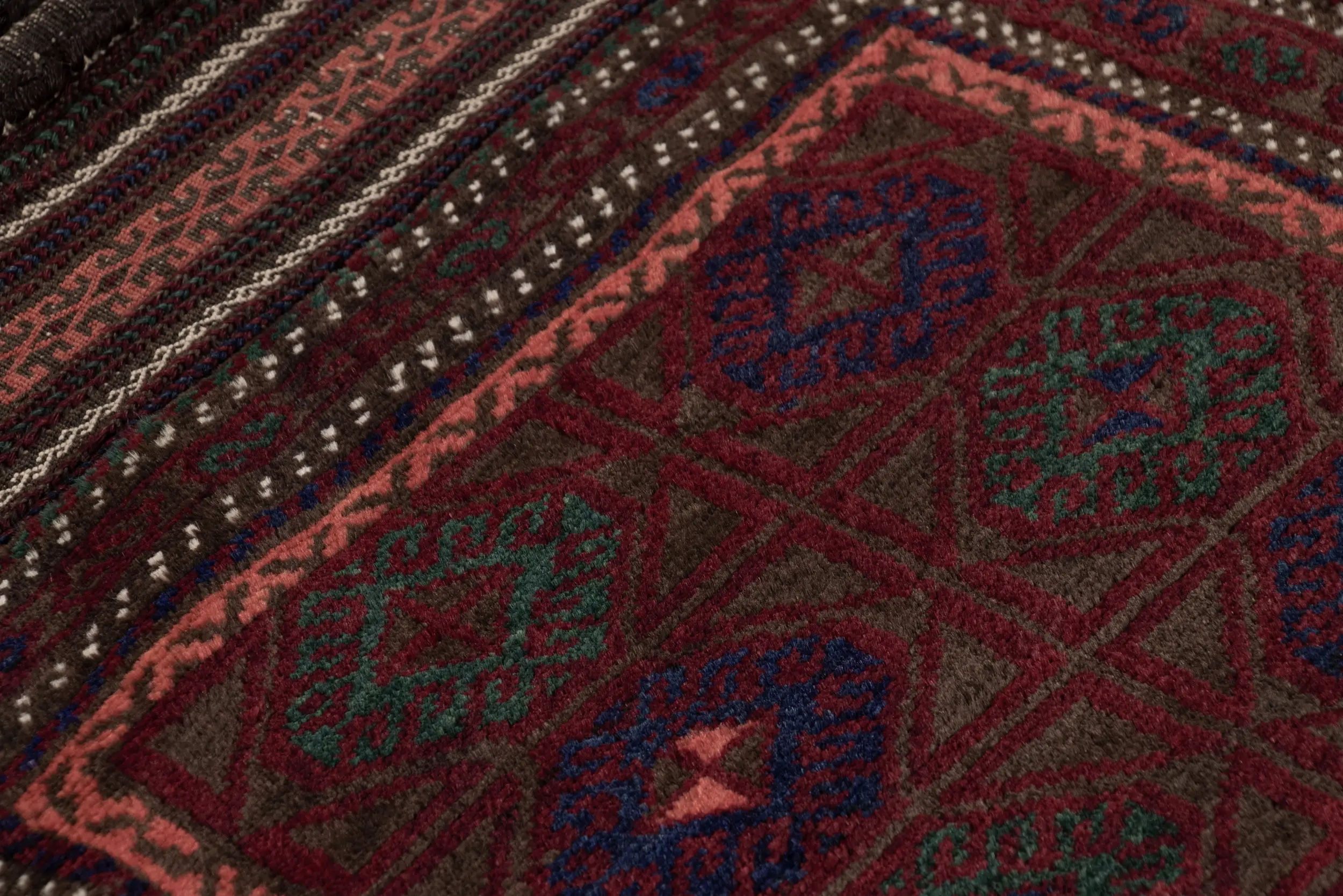 Antique Balisht Runner Rug