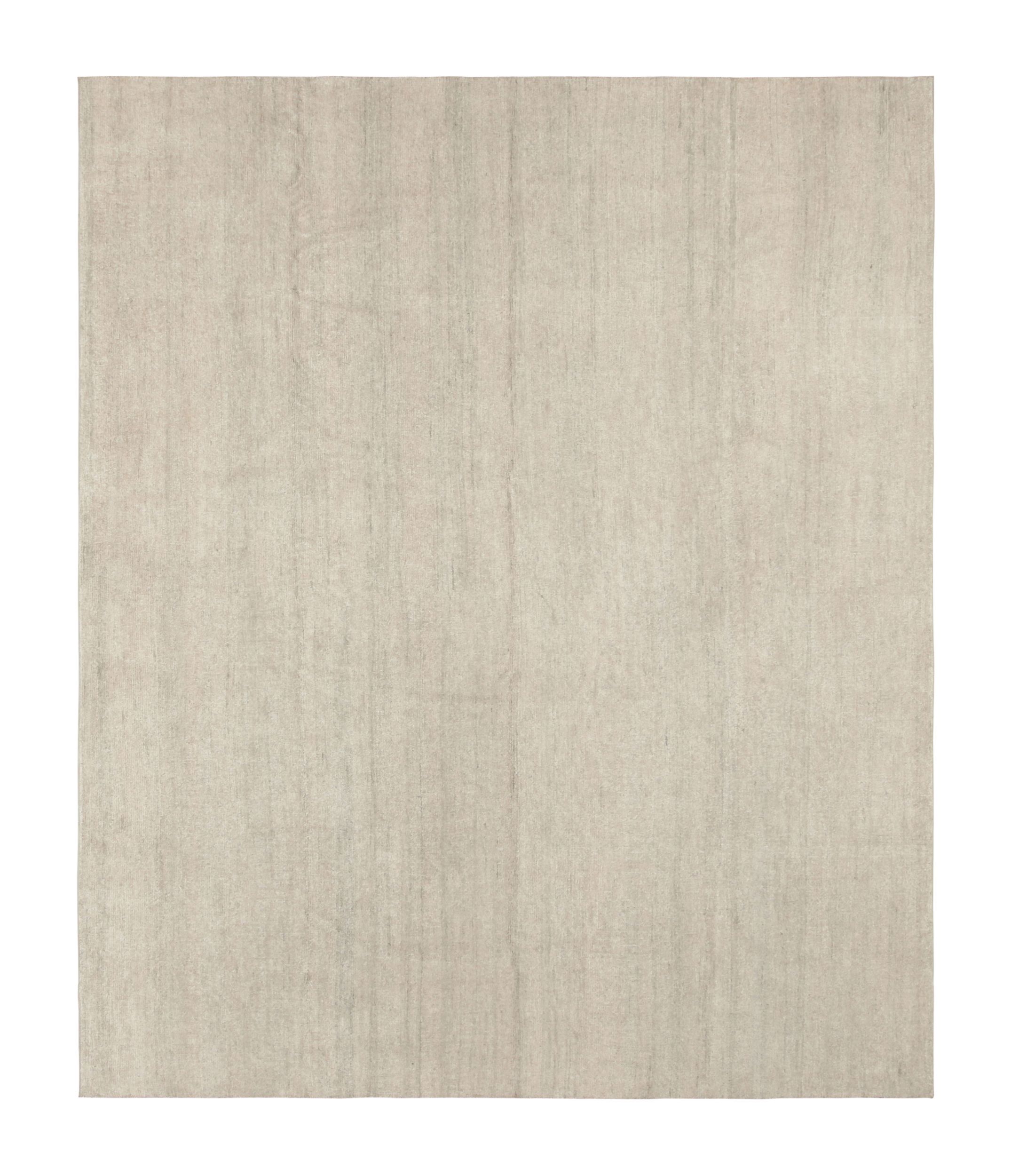 Modern Textural Striae Rug