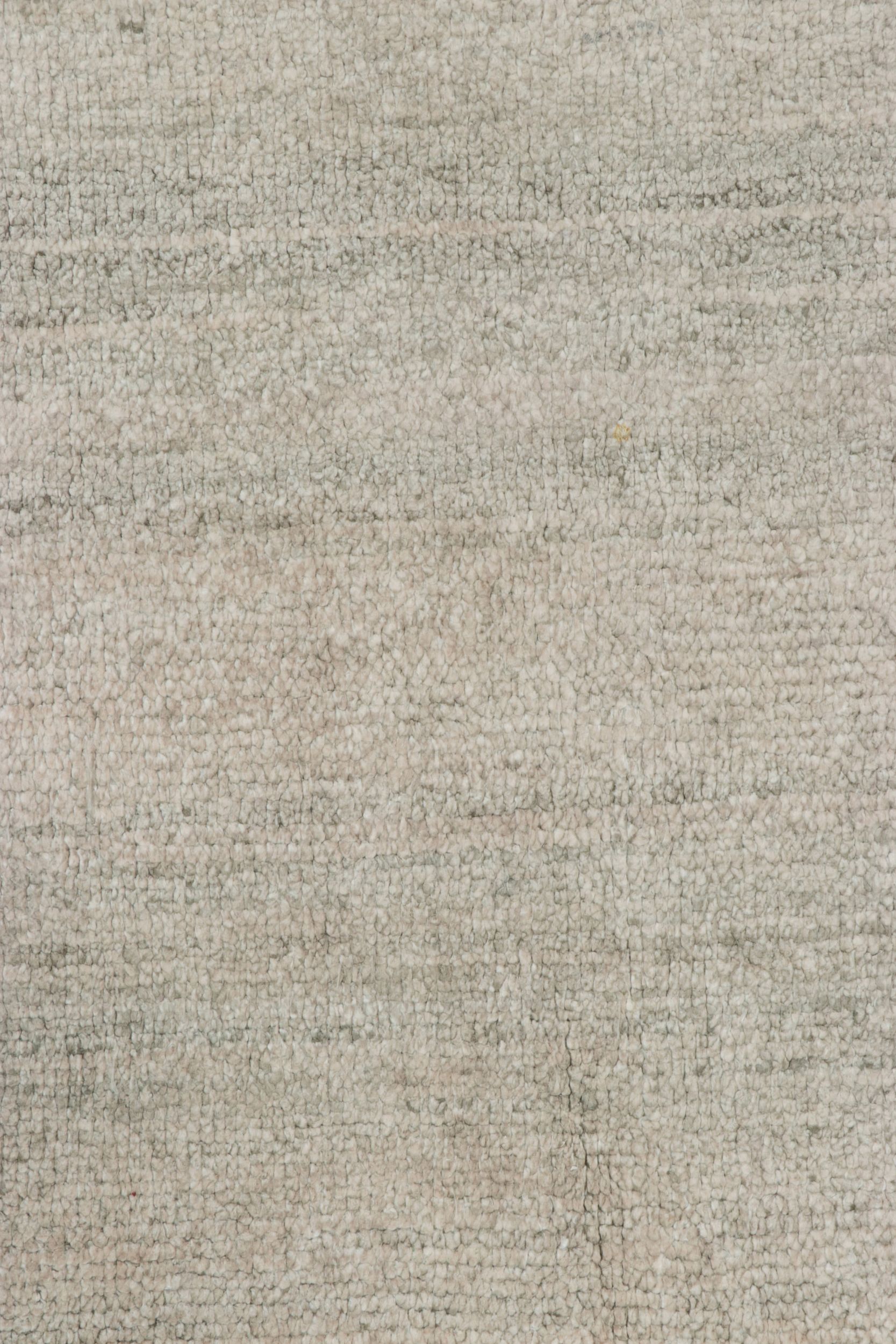 Modern Textural Striae Rug