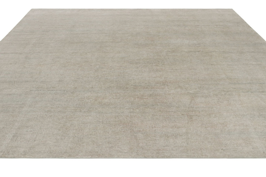 Modern Textural Striae Rug
