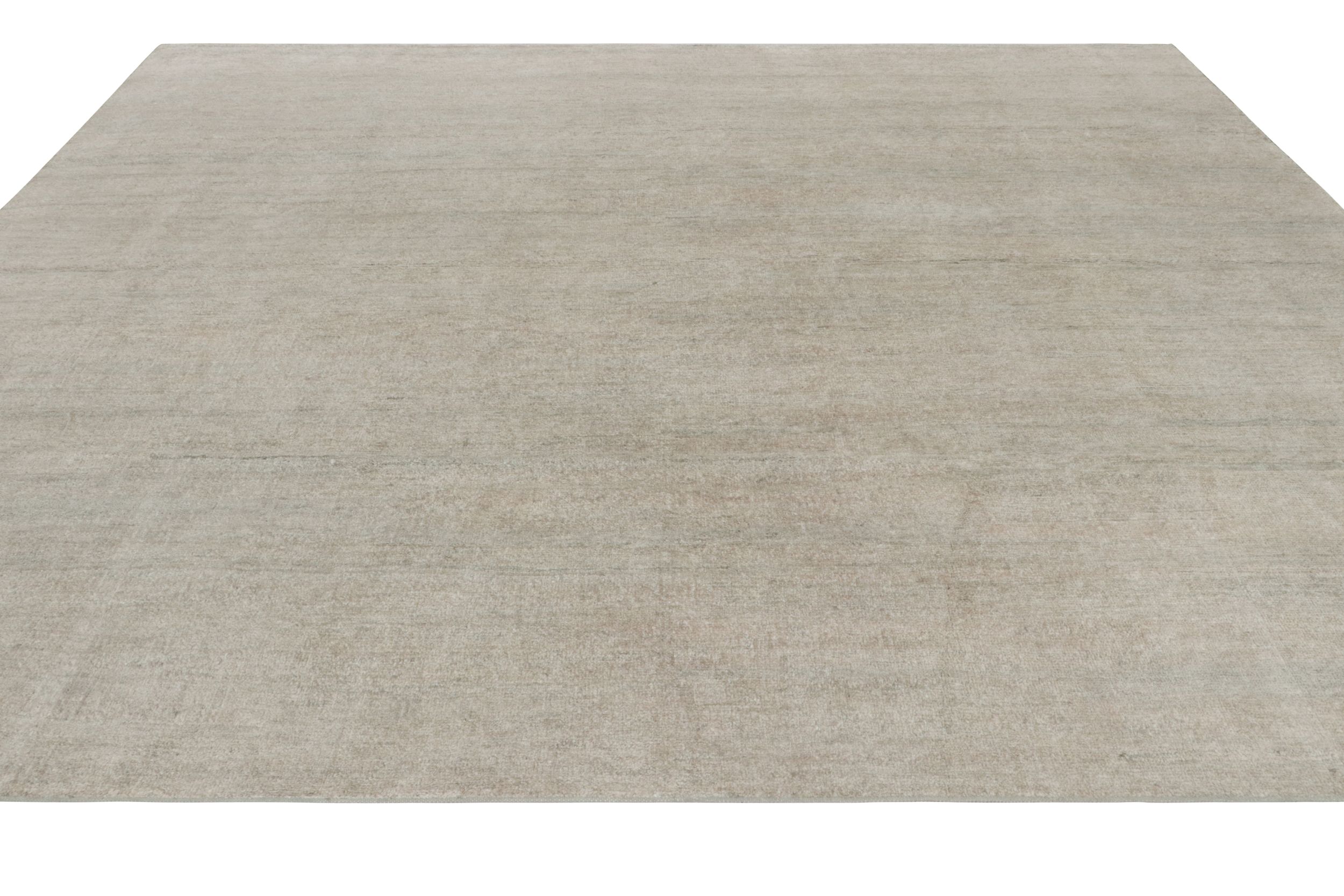 Modern Textural Striae Rug