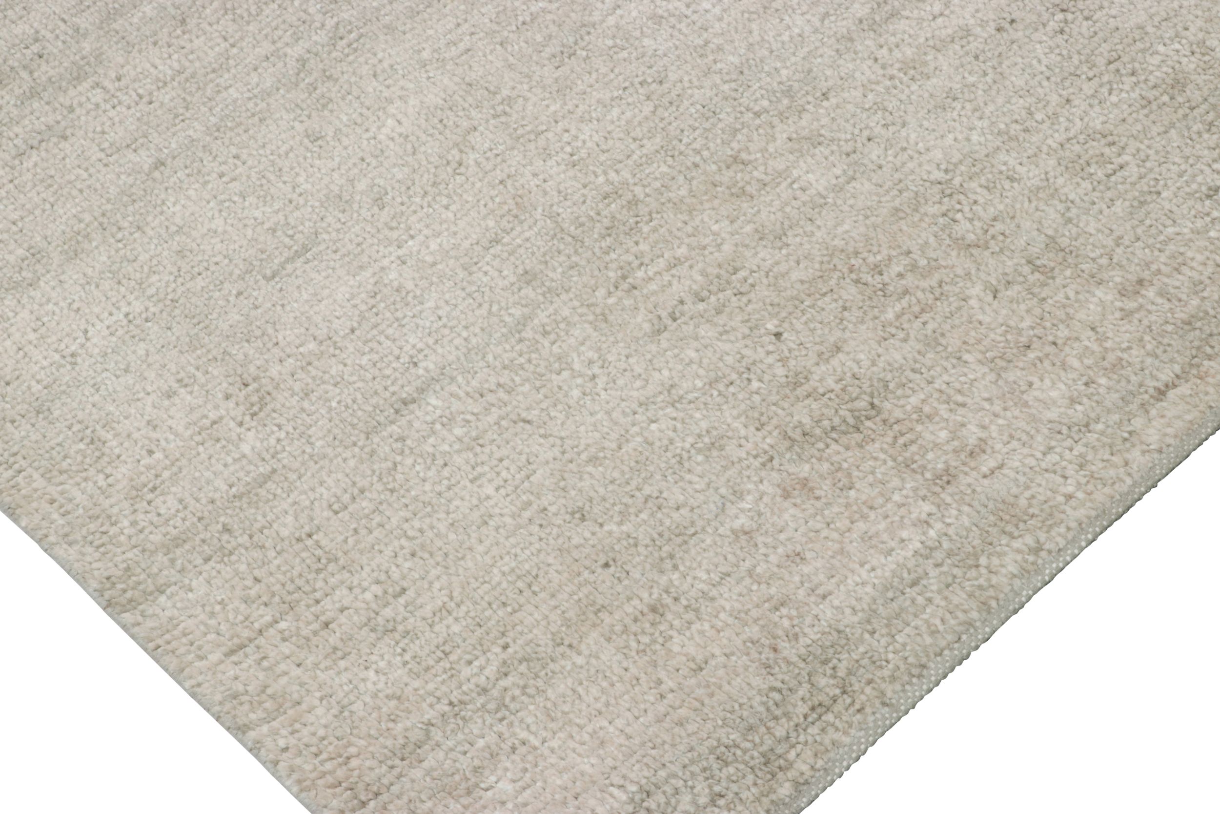 Modern Textural Striae Rug