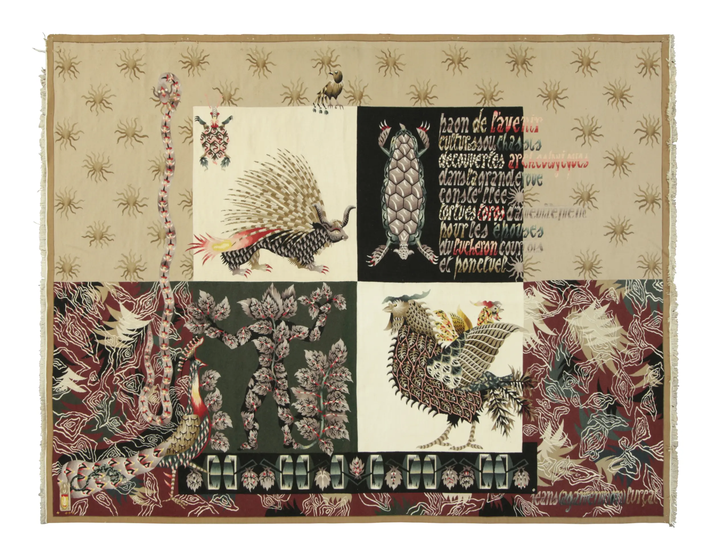 Vintage Jean Lurcat Tapestry