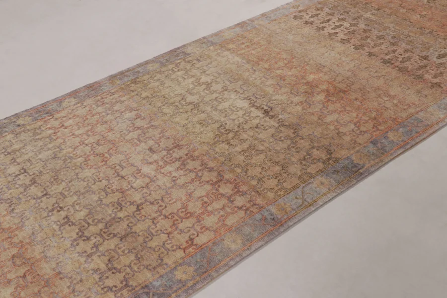 Modern Floral runer rug