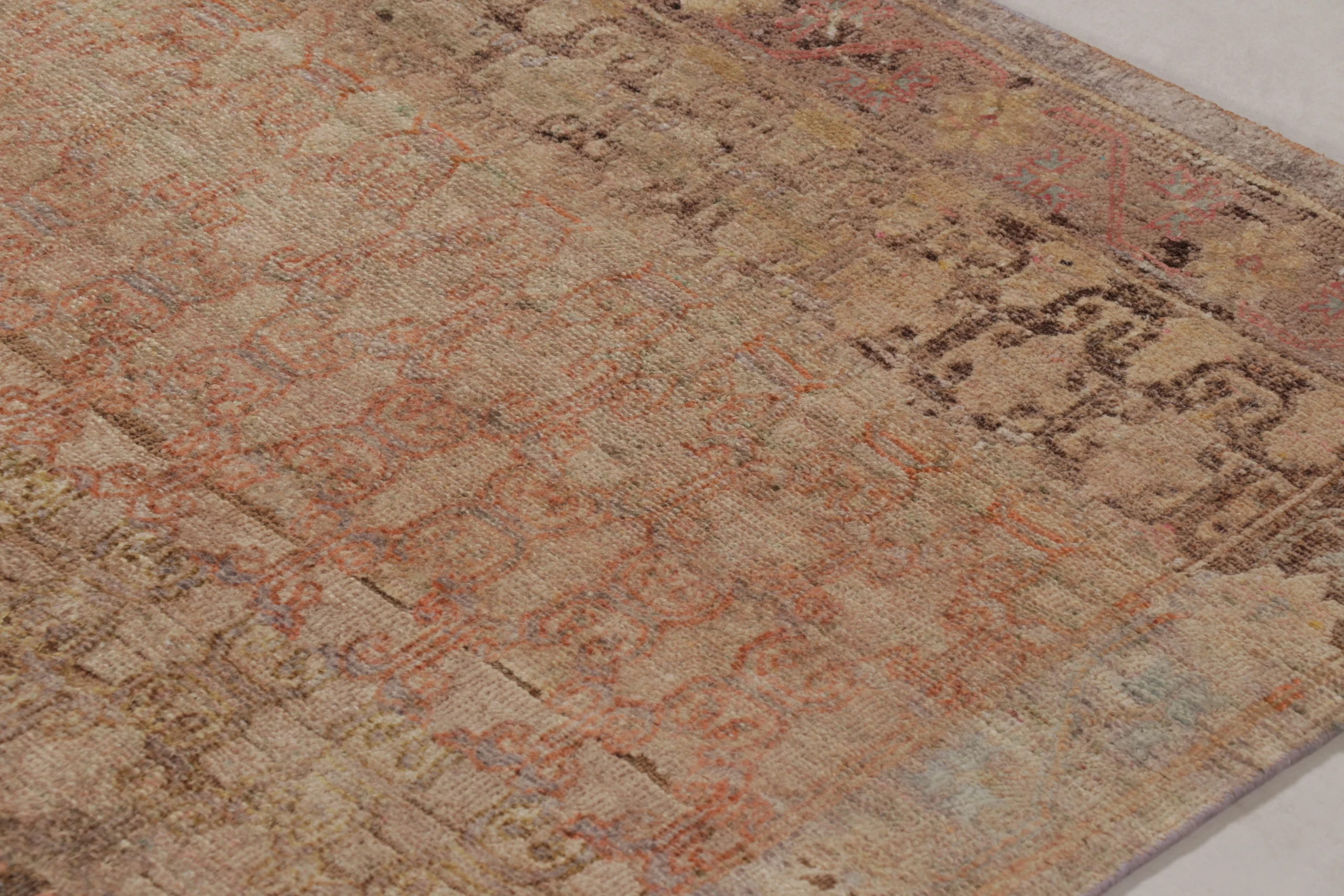 Modern Floral runer rug