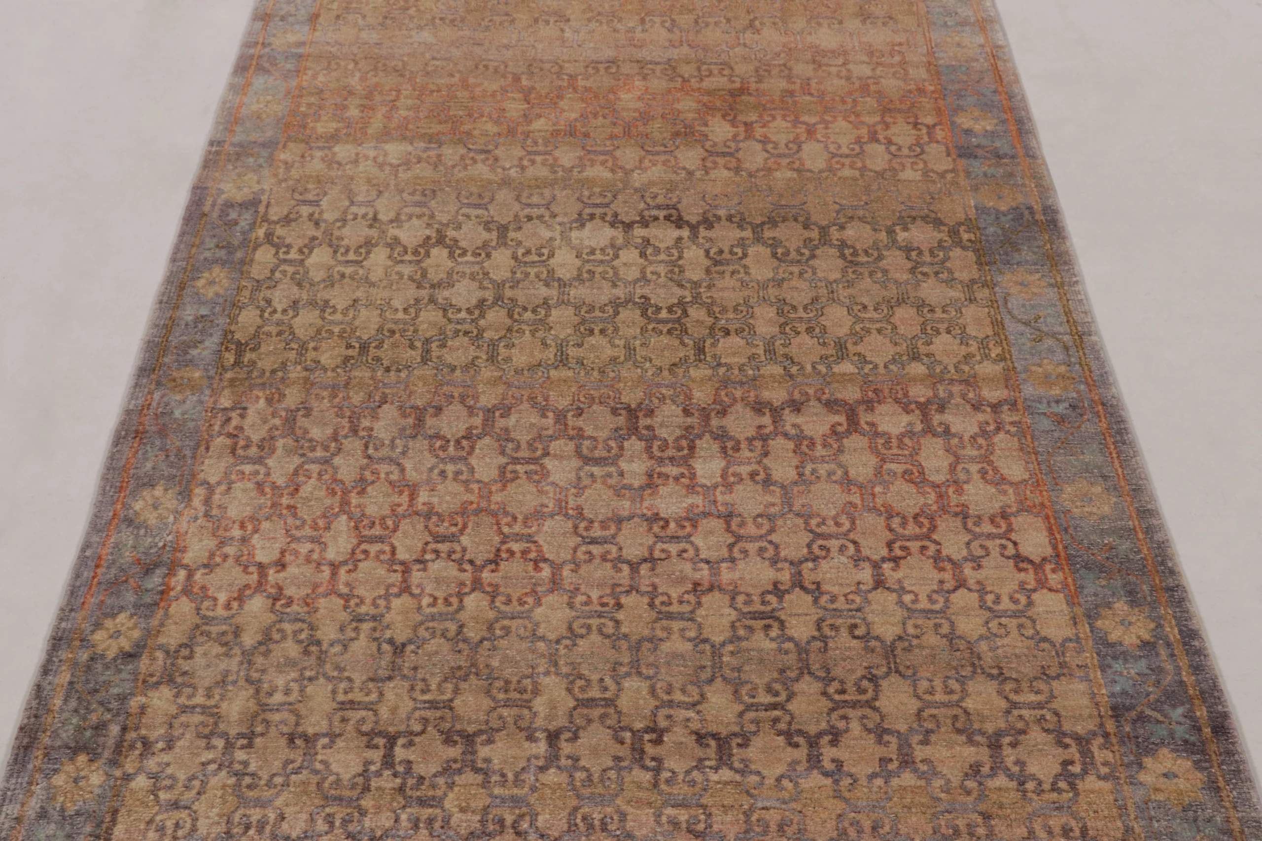 Modern Floral runer rug