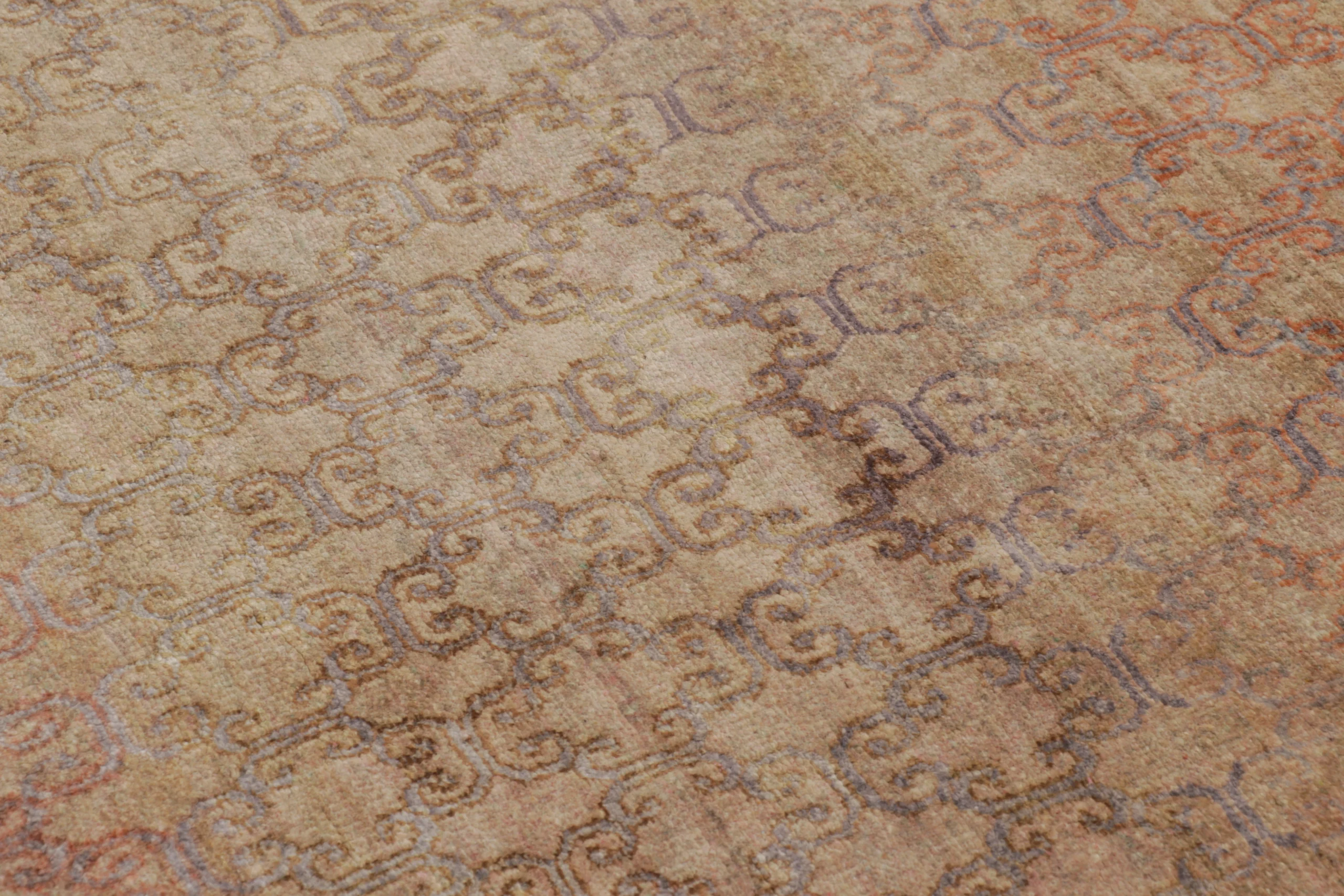 Modern Floral runer rug
