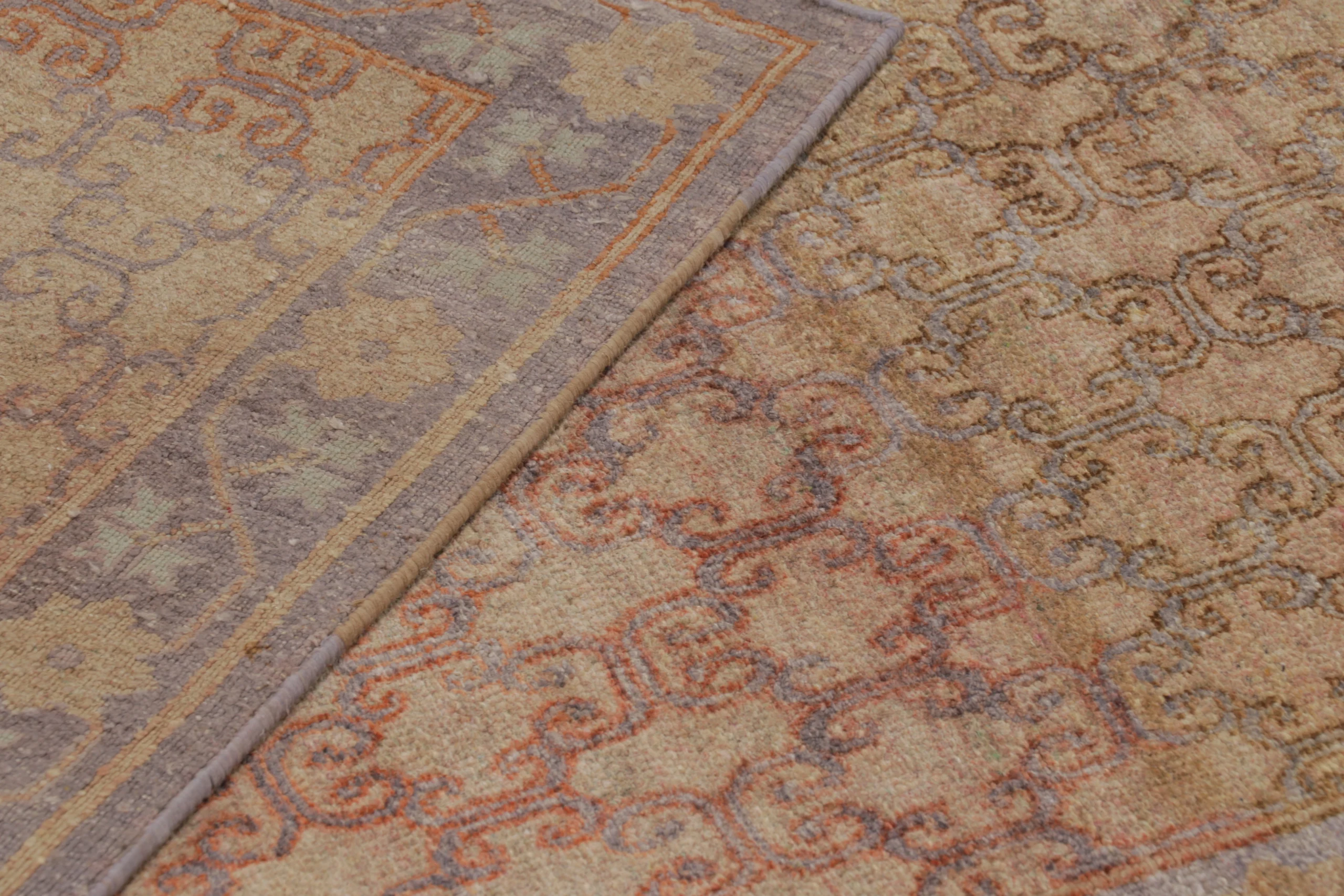 Modern Floral runer rug