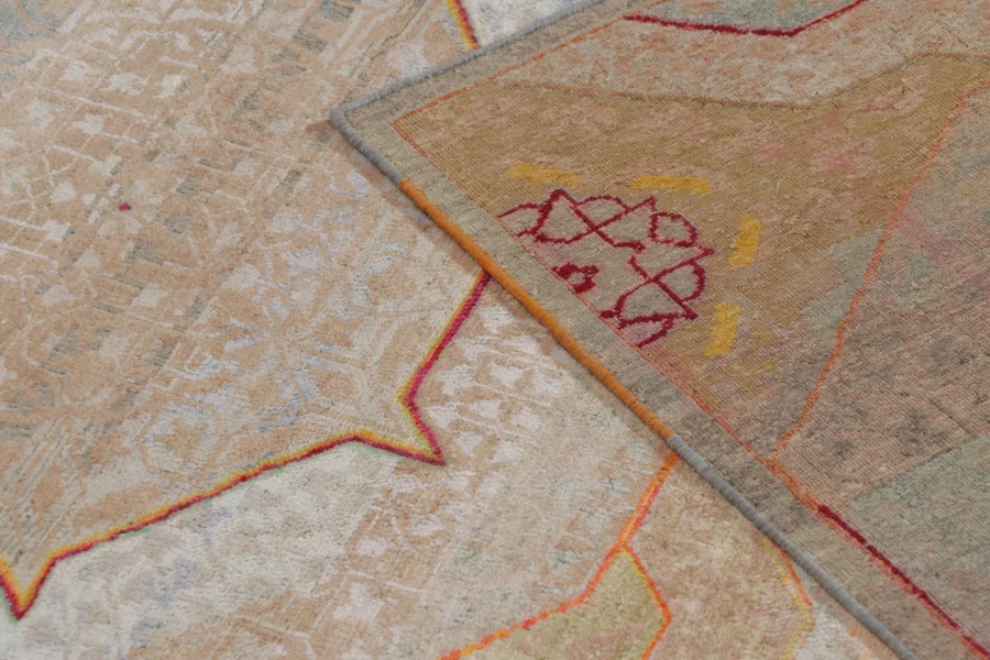 Modern Abstract Geometric Rug