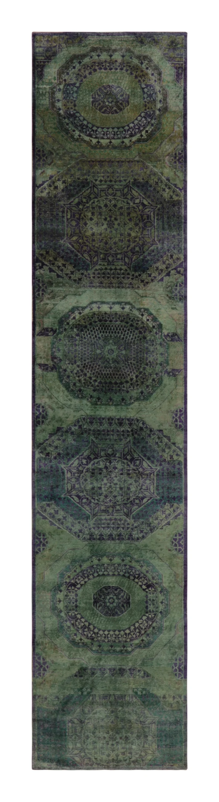 Alt Text: Modern Abstract Geometric Rug