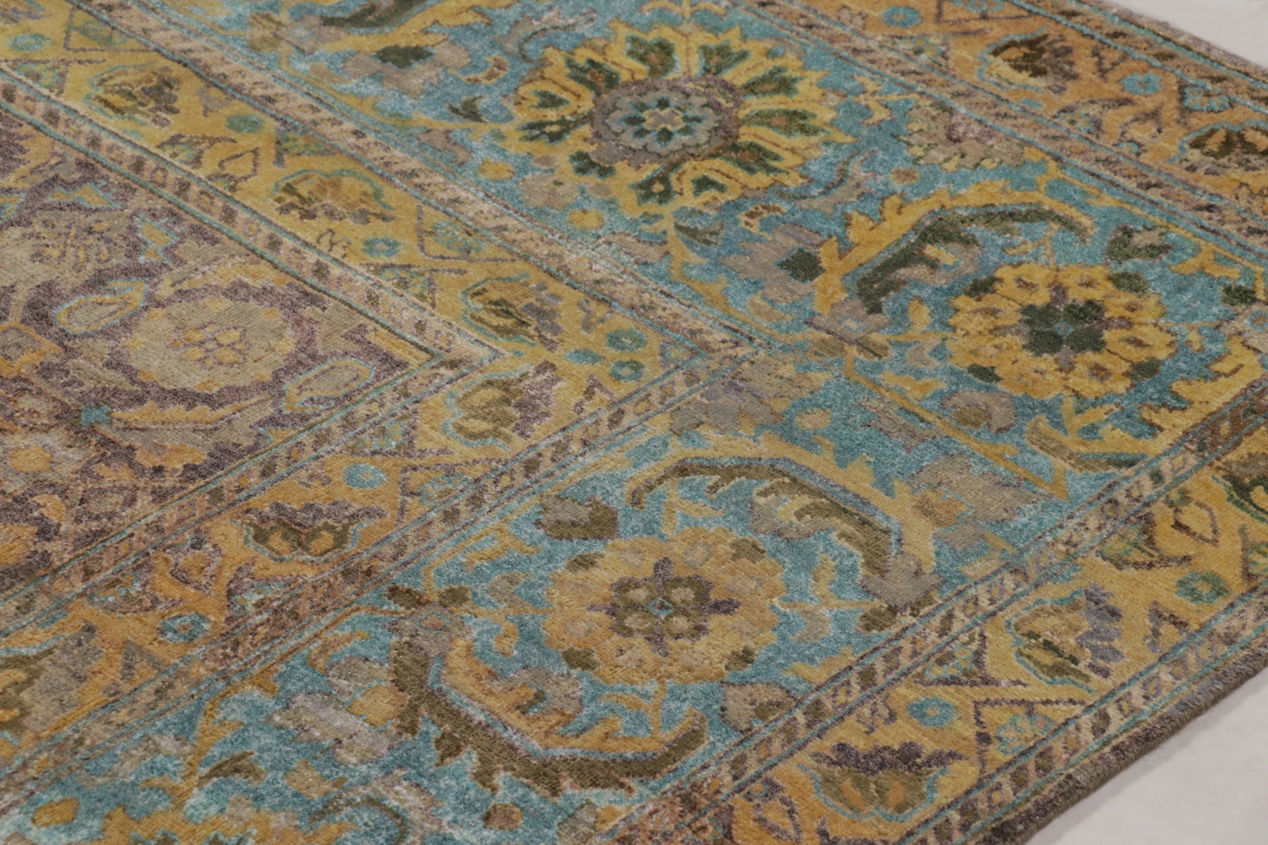 Modern Floral Rug - 35099