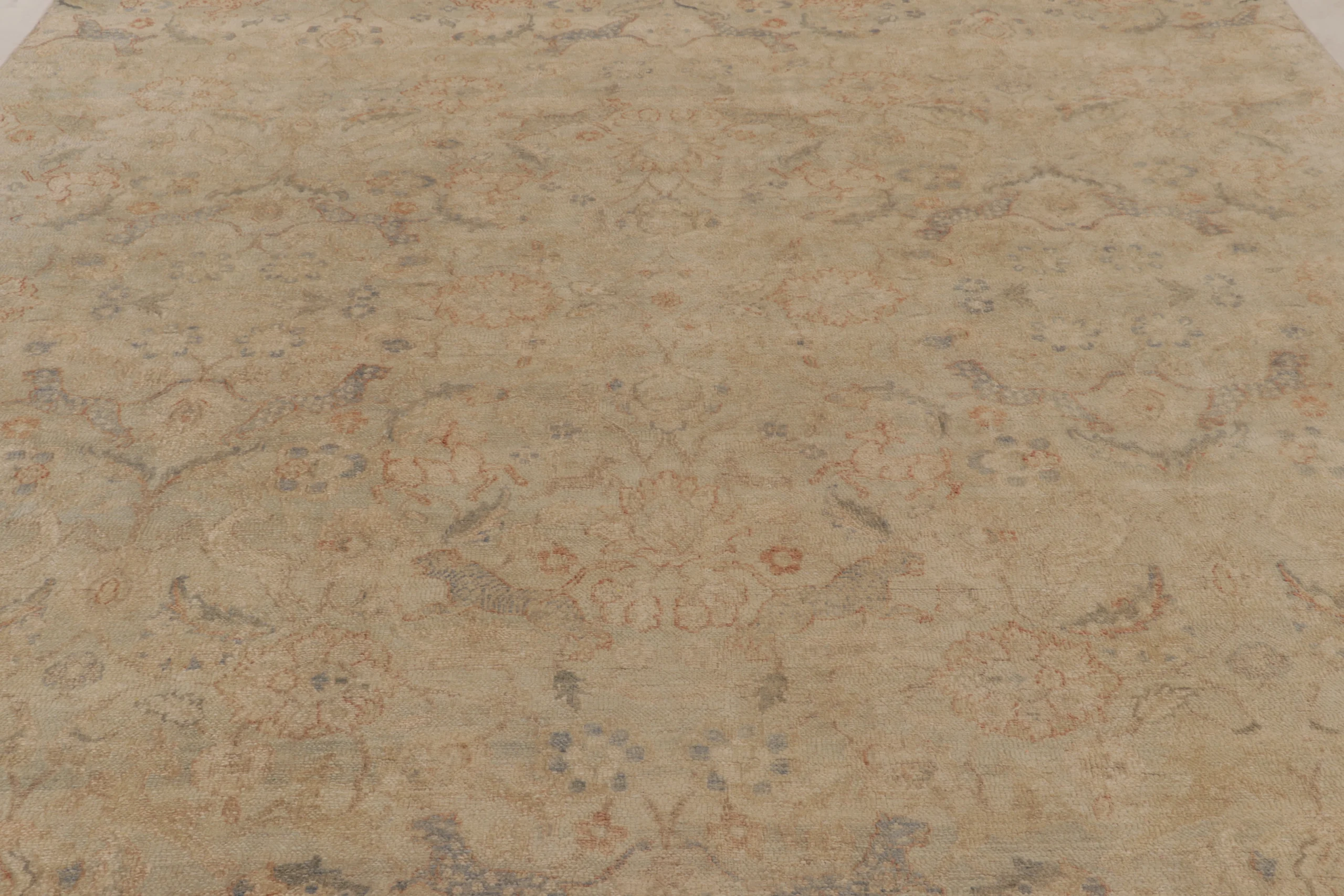 Modern All-over Floral Rug