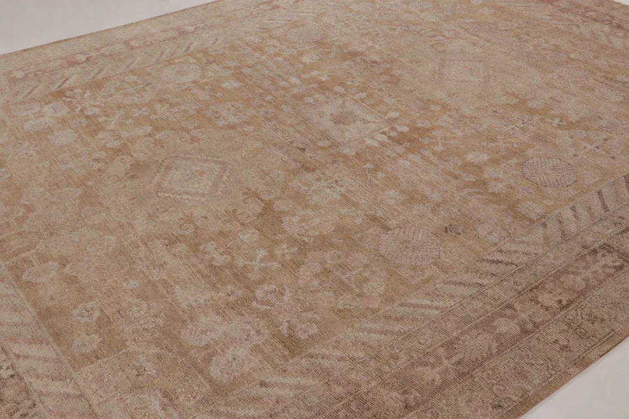 Modern Floral Geometric Rug