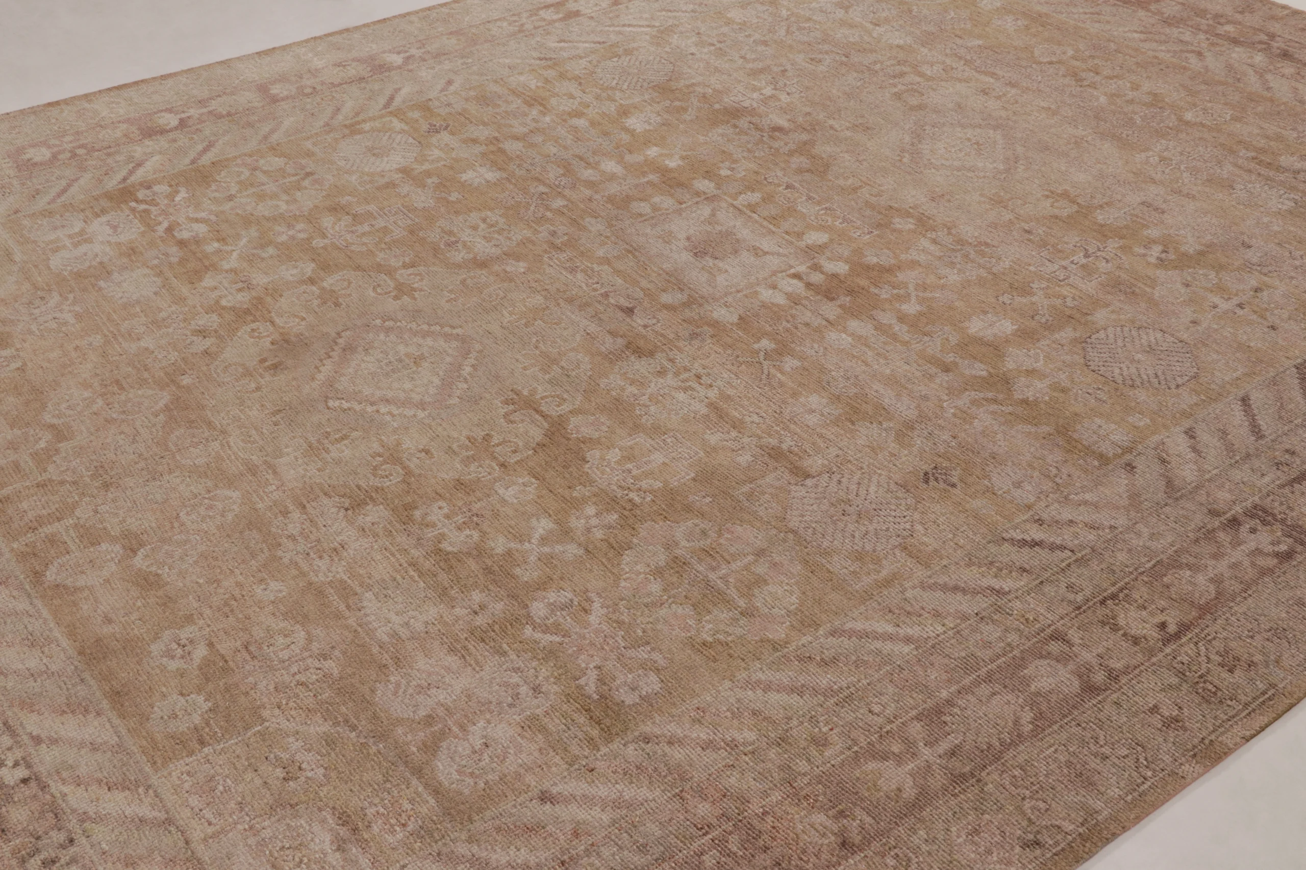 Modern Floral Geometric Rug